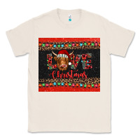 Natural love christmas highland cow and turquoise gemstone Classic Tee - Jasminsmagicworld
