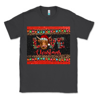 Smoke love christmas highland cow and turquoise gemstone Classic Tee - Jasminsmagicworld