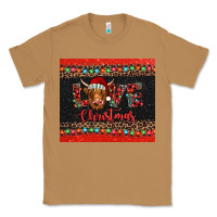 Toasted Coconut love christmas highland cow and turquoise gemstone Classic Tee - Jasminsmagicworld