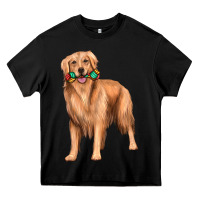 Black golden retriever with toys Heavy Core Tee - texasbilliewilder