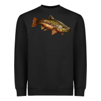 Black brown trout Heavyweight Sweatshirt - LillyAllenDesigns