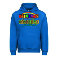 Cobalt Rainbows pinches good luck wisher St. Patrick's Urban Hoodie - CowGirlArtShop