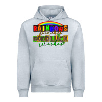 Heather Grey Rainbows pinches good luck wisher St. Patrick's Urban Hoodie - CowGirlArtShop