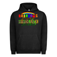 Pigment Black Rainbows pinches good luck wisher St. Patrick's Urban Hoodie - CowGirlArtShop