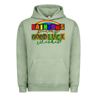 Pigment Oil Green Rainbows pinches good luck wisher St. Patrick's Urban Hoodie - CowGirlArtShop