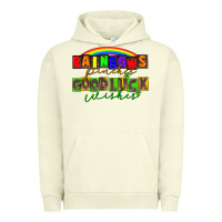Pigment Pistachio Rainbows pinches good luck wisher St. Patrick's Urban Hoodie - CowGirlArtShop