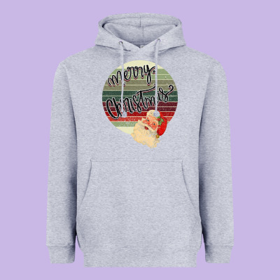 Retro Merry Christmas Heavyweight Hoodie Designed By Bettercallsaul