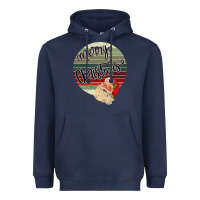 Navy retro merry christmas Heavyweight Hoodie - Bettercallsaul