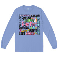 Colony Blue easter subway Long Sleeve Tee - MaliasSmallBusiness