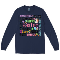 Navy easter subway Long Sleeve Tee - MaliasSmallBusiness