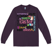 Plum easter subway Long Sleeve Tee - MaliasSmallBusiness