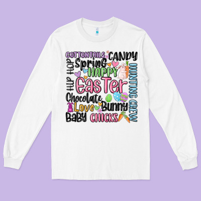 Easter Subway Long Sleeve Tee Designed By Maliassmallbusiness