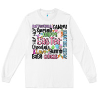 White easter subway Long Sleeve Tee - MaliasSmallBusiness
