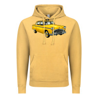 Vintage Mustard taxi cab Vintage Hoodie - Artiststas