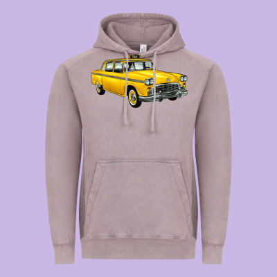 Taxi Cab Vintage Hoodie Designed By Artiststas