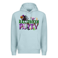 Blue Mist Halloween Party Premium Hoodie - texasbilliewilder