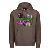 Coffee Halloween Party Premium Hoodie - texasbilliewilder