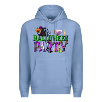 Colony Blue Halloween Party Premium Hoodie - texasbilliewilder