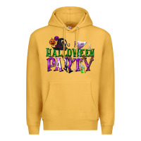 Mustard Halloween Party Premium Hoodie - texasbilliewilder