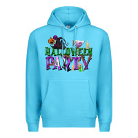 Ocean Blue Halloween Party Premium Hoodie - texasbilliewilder