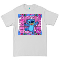 Dove Grey stitch ohana Premium Tee - Zillion Design Studio