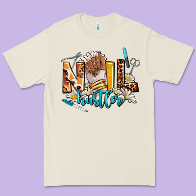 Nail Hustler Premium Tee Designed By Adodesignshop
