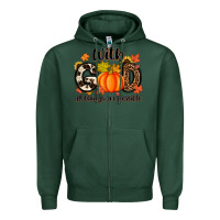 Sports Green with god all things are possible Zipper Hoodie - MaliasSmallBusiness