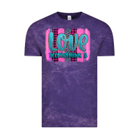 Cloud Purple love corinthians 13 valentine's day brushstroke Vintage Tee - AdoDesignShop