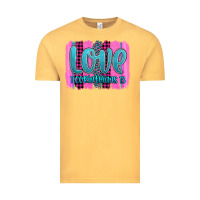 Vintage Mustard love corinthians 13 valentine's day brushstroke Vintage Tee - AdoDesignShop