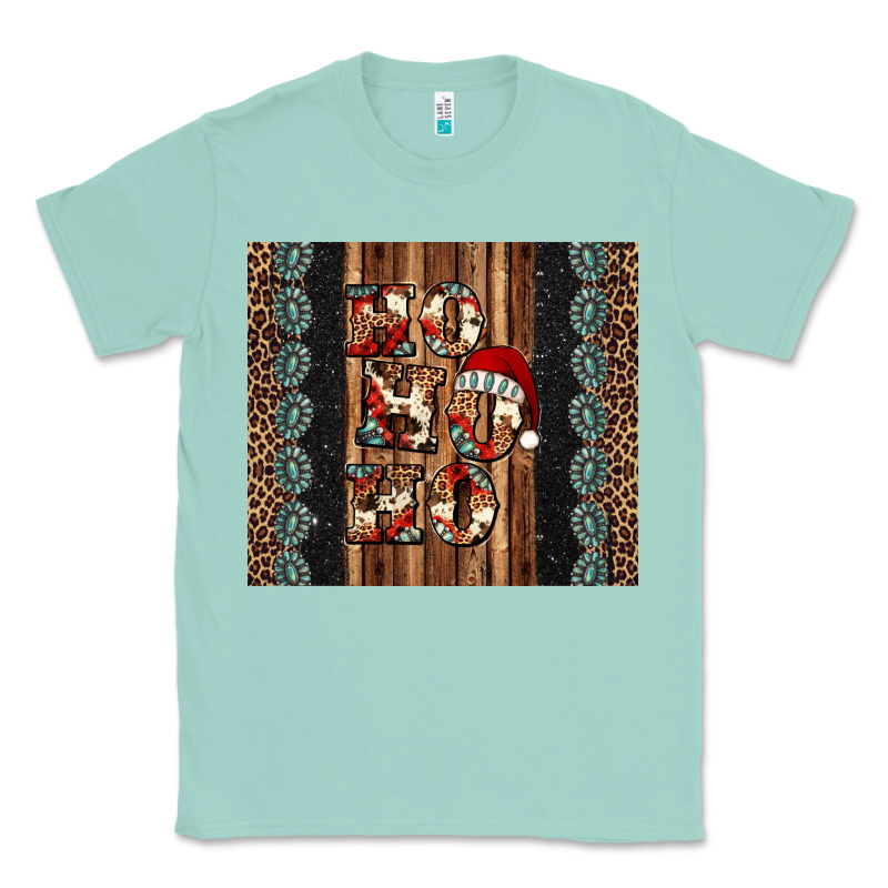Ho Ho Ho Western Christmas Classic Tee by Jasminsmagicworld | Teevron