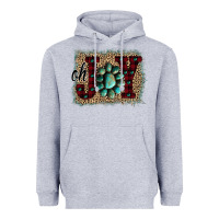 Heather Grey Oh Joy Christmas Heavyweight Hoodie - Bettercallsaul