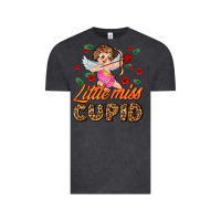 Vintage Black little miss cupid Vintage Tee - AdoDesignShop