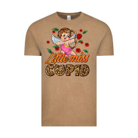 Vintage Coffee little miss cupid Vintage Tee - AdoDesignShop