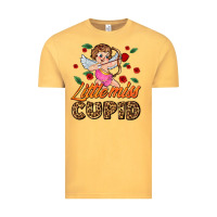 Vintage Mustard little miss cupid Vintage Tee - AdoDesignShop