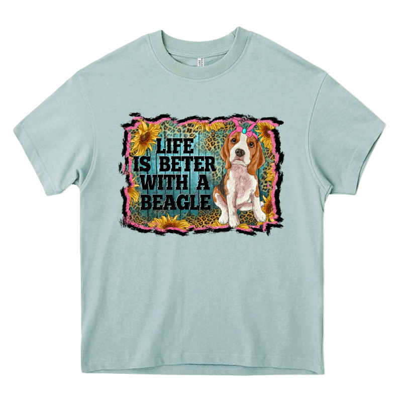 Life Is Better With A Beagle Heavy Core Tee by RanaPortraitStore | Teevron