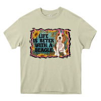 Mossy life is better with a beagle Heavy Core Tee - RanaPortraitStore