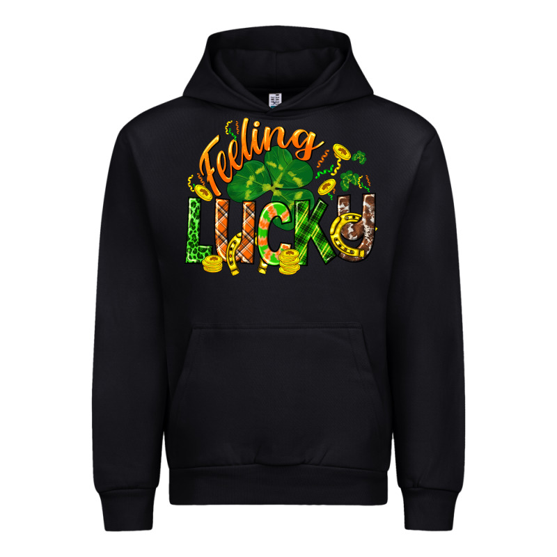 Feeling Lucky St. Patrick's Day Urban Hoodie by CowGirlArtShop | Teevron
