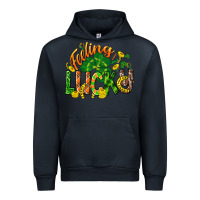 Navy Feeling lucky St. Patrick's Day Urban Hoodie - CowGirlArtShop