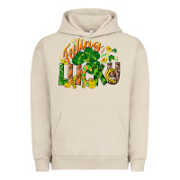 Pigment French Oak Feeling lucky St. Patrick's Day Urban Hoodie - CowGirlArtShop