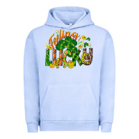 Pigment Grape Ice Feeling lucky St. Patrick's Day Urban Hoodie - CowGirlArtShop