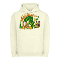 Pigment Pistachio Feeling lucky St. Patrick's Day Urban Hoodie - CowGirlArtShop