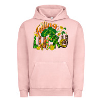 Pigment Salmon Feeling lucky St. Patrick's Day Urban Hoodie - CowGirlArtShop