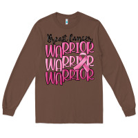 Chestnut breast cancer warrior Long Sleeve Tee - MaliasSmallBusiness