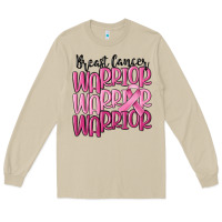 Mushroom breast cancer warrior Long Sleeve Tee - MaliasSmallBusiness
