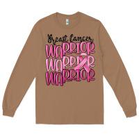 Toasted Coconut breast cancer warrior Long Sleeve Tee - MaliasSmallBusiness
