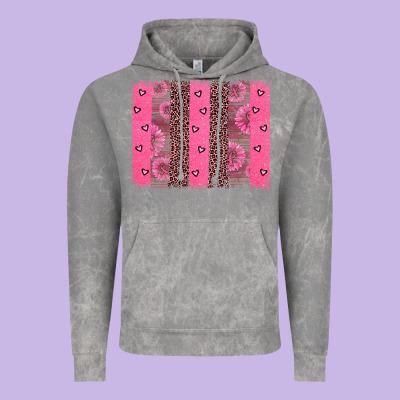 Ribbon Brush Stoke Vintage Hoodie Designed By Jahusdesignshop