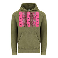 Vintage Olive ribbon brush stoke Vintage Hoodie - JahusDesignShop