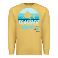 Antique Gold Teacher Shark Doo Premium Sweatshirt - Bettercallsaul