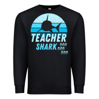 Black Teacher Shark Doo Premium Sweatshirt - Bettercallsaul