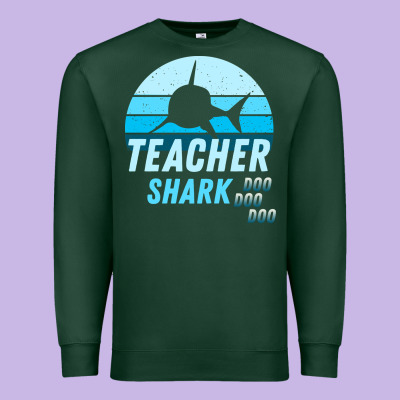 Teacher Shark Doo Premium Sweatshirt Designed By Bettercallsaul